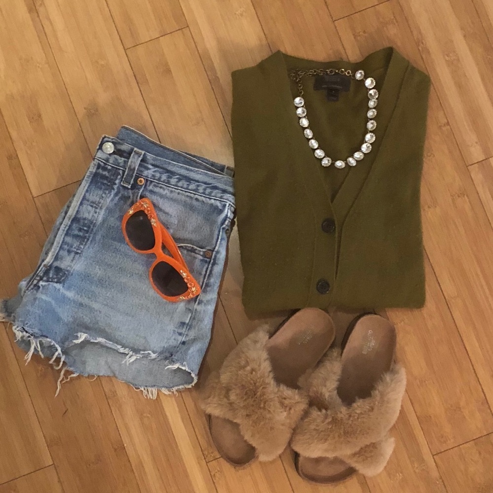 Long J. Crew Cardigan